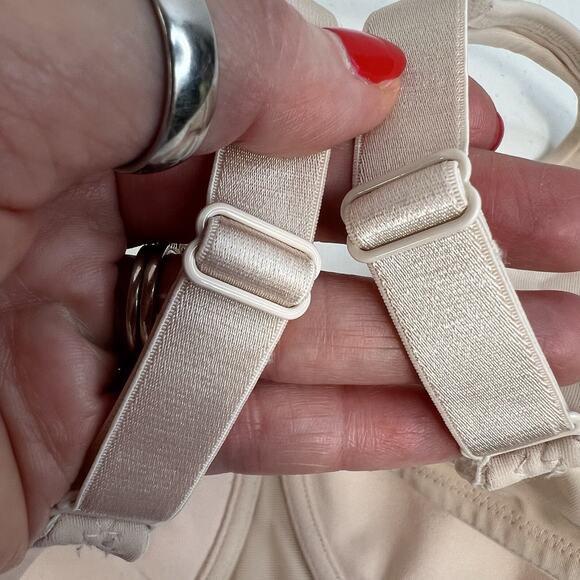Liz & Co 40DD Bra Gentle Lift Unlined Underwire Beige Tan Adjustable Strap 16411 - Picture 6 of 15
